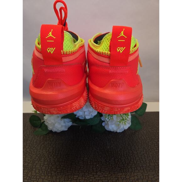 JORDAN WHY NOT .6 BRIGHT CRIMSON RED BASKETBALL SHOES DO7189-607 Sz 14 US main image 11